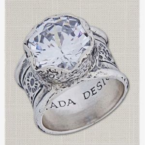 Silpada Rustic Royalty Ring Sterling Silver 925